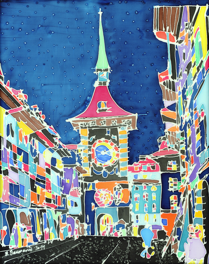 B-4017 Zytglogge bei Nacht