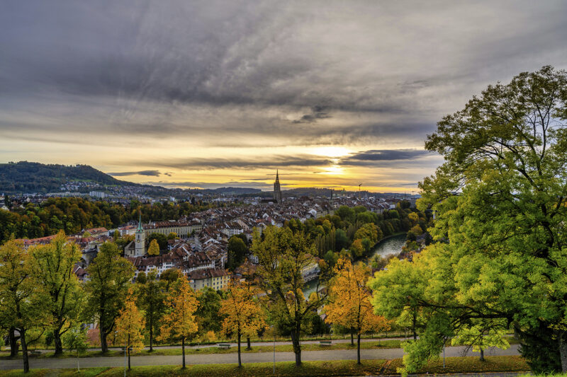 U-8010 Bern vom Rosengarten